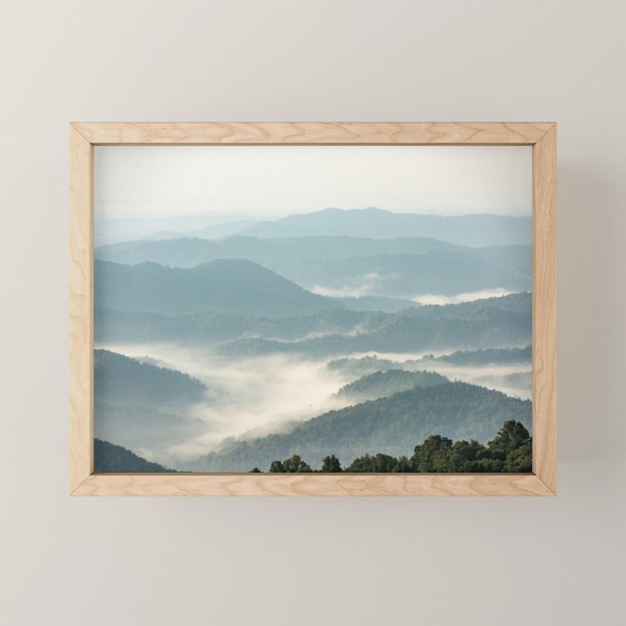 Blue Ridge Parkway - Shenandoah National Park Mini Art Print Gallery Image 1
