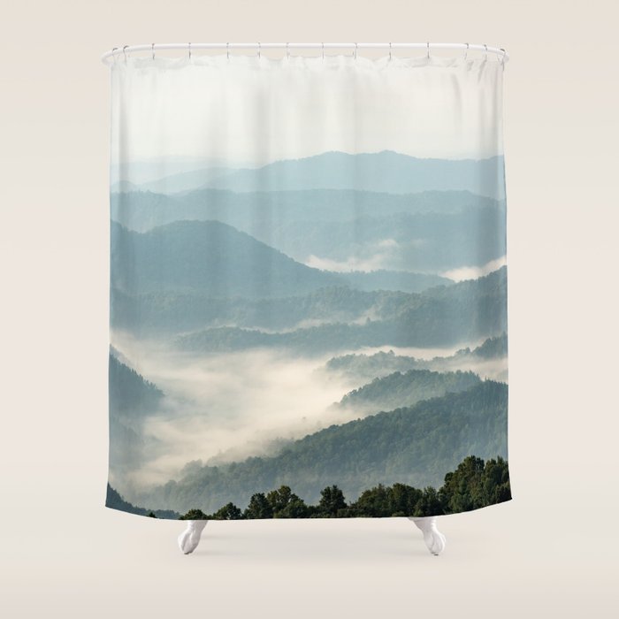 Blue Ridge Parkway - Shenandoah National Park Shower Curtain Gallery Image 1