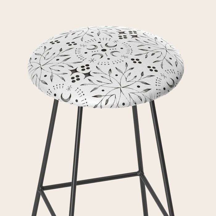 Mystical lunar mosaic BN B Stool Gallery Image 2