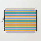 Classic Stripes XXIV - 90s Summer Laptop Sleeve Gallery Image 1
