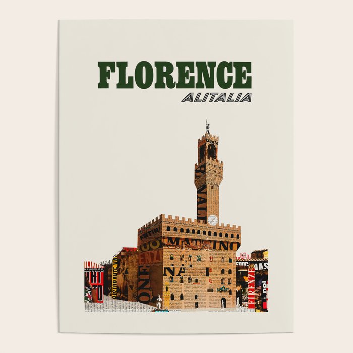 Florence Vintage Travel Poster, 1960s Poster Gallery Image 4