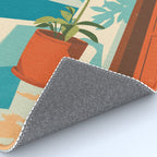Mediterranean Balcony Orange Tree Rug Gallery Image 4