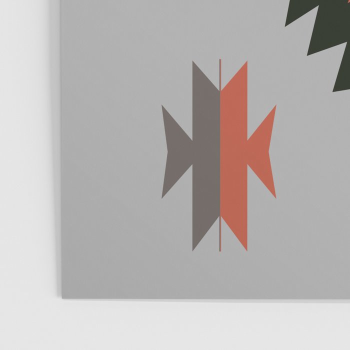 New Mexico Southwest Santa Fe Tribal Indian Pattern Poster Gallery Image 3