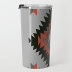 New Mexico Southwest Santa Fe Tribal Indian Pattern Travel Mug Gallery Image 3