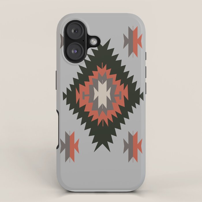 New Mexico Southwest Santa Fe Tribal Indian Pattern iPhone Case Gallery Image 1