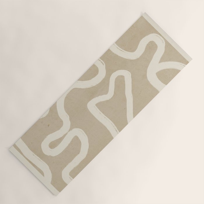 Abstract line art 73 Yoga Mat Gallery Image 1