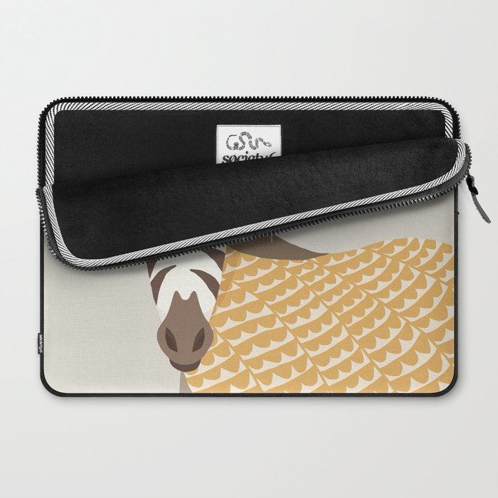 Whimsical Zebra Laptop Sleeve Gallery Image 2