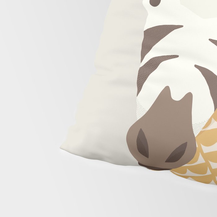 Whimsical Zebra Pillow Sham Gallery Image 4