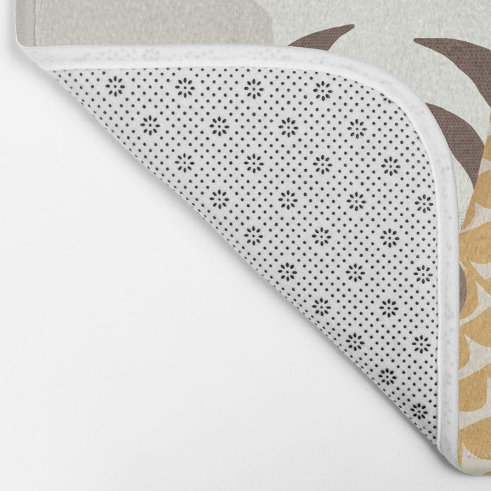 Whimsical Zebra Bath Mat Gallery Image 2