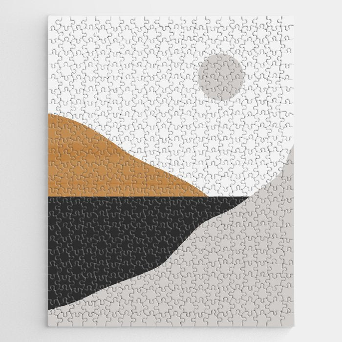 Minimal Art Landscape Jigsaw Puzzle Gallery Image 1