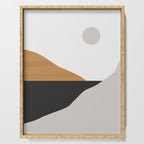 Minimal Art Landscape Serving Tray Gallery Image 1