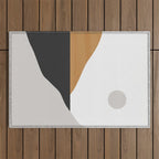 Minimal Art Landscape Outdoor Rug Gallery Image 1