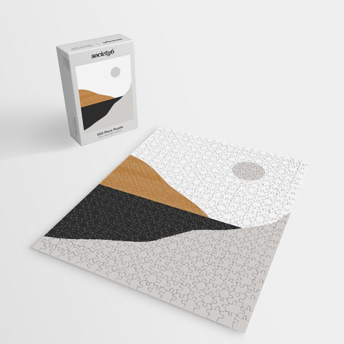 Minimal Art Landscape Jigsaw Puzzle Gallery Image 2