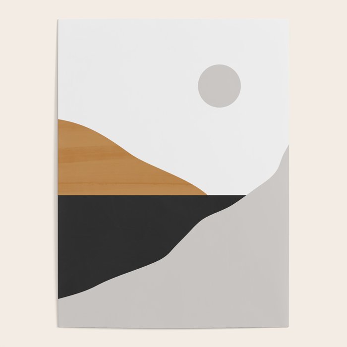 Minimal Art Landscape Poster Gallery Image 4