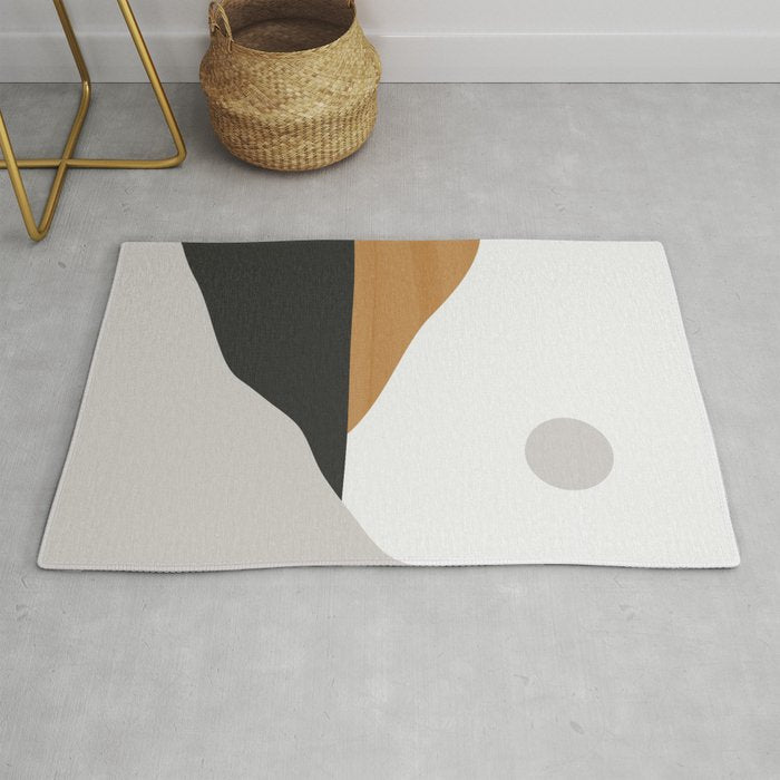 Minimal Art Landscape Rug Gallery Image 1