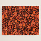 Mysterious Garden - black and orange Jigsaw Puzzle Gallery Image 1