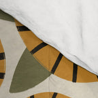 Floral Pattern / Turmeric Yellow & Green Comforter Gallery Image 4