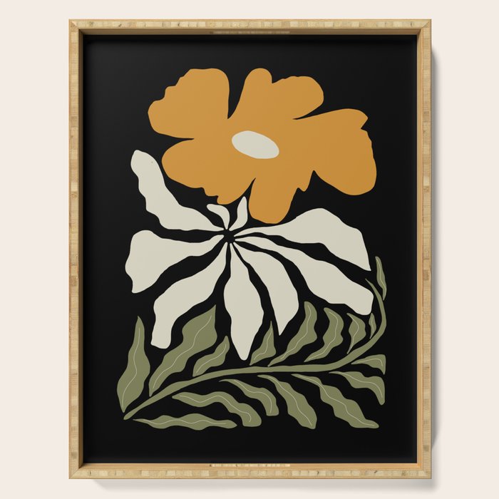 Power Flower  Serving Tray Gallery Image 1