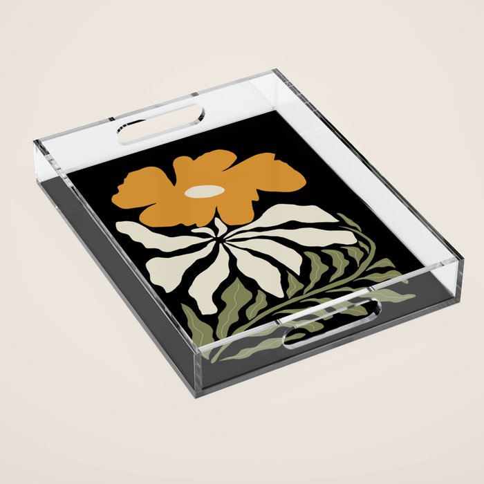 Power Flower  Acrylic Tray Gallery Image 1