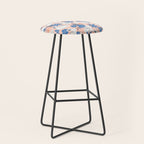 Bunnies & Blooms - Blue & Blush Palette Stool Gallery Image 1