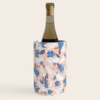 Bunnies & Blooms - Blue & Blush Palette Wine Chiller Gallery Image 2