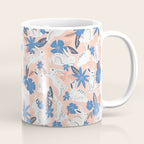Bunnies & Blooms - Blue & Blush Palette Coffee Mug Gallery Image 1