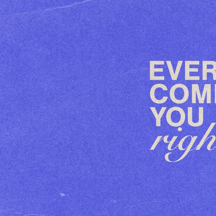 Everything Comes To You At The Right Time (Blue) Coffee Mug Gallery Image 2