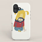 Rugged Roger - the lumberjack iPhone Case Gallery Image 1