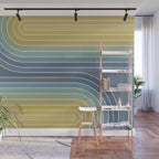 Gradient Curvature VIII Wall Mural Gallery Image 1