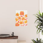 Sunflower Watercolor - Fiery Palette Poster Gallery Image 2