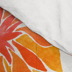 Sunflower Watercolor - Fiery Palette Comforter Gallery Image 4