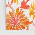 Sunflower Watercolor - Fiery Palette Poster Gallery Image 3