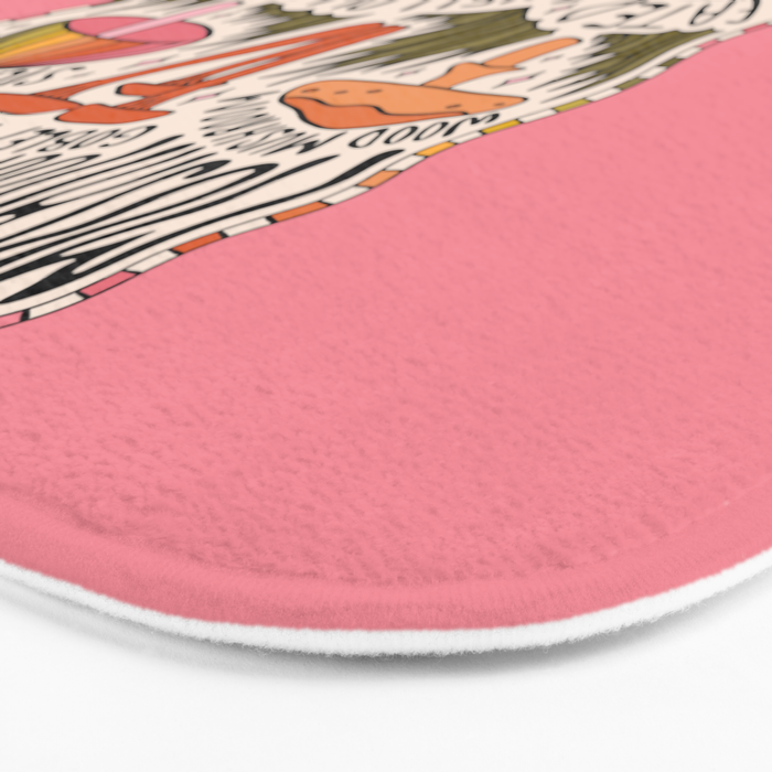 Mushrooms of Arkansas Bath Mat Gallery Image 3