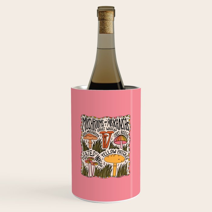 Mushrooms of Arkansas Wine Chiller Gallery Image 1