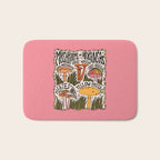 Mushrooms of Arkansas Bath Mat Gallery Image 1