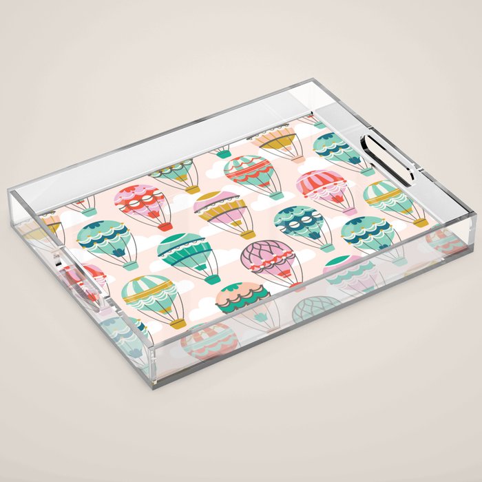 Hot Air Balloons Acrylic Tray Gallery Image 1