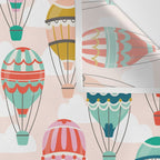 Hot Air Balloons Wall Tapestry Gallery Image 3
