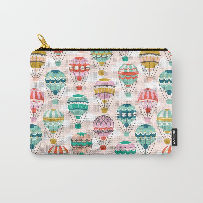 Hot Air Balloons Carry All Pouch Gallery Image 1