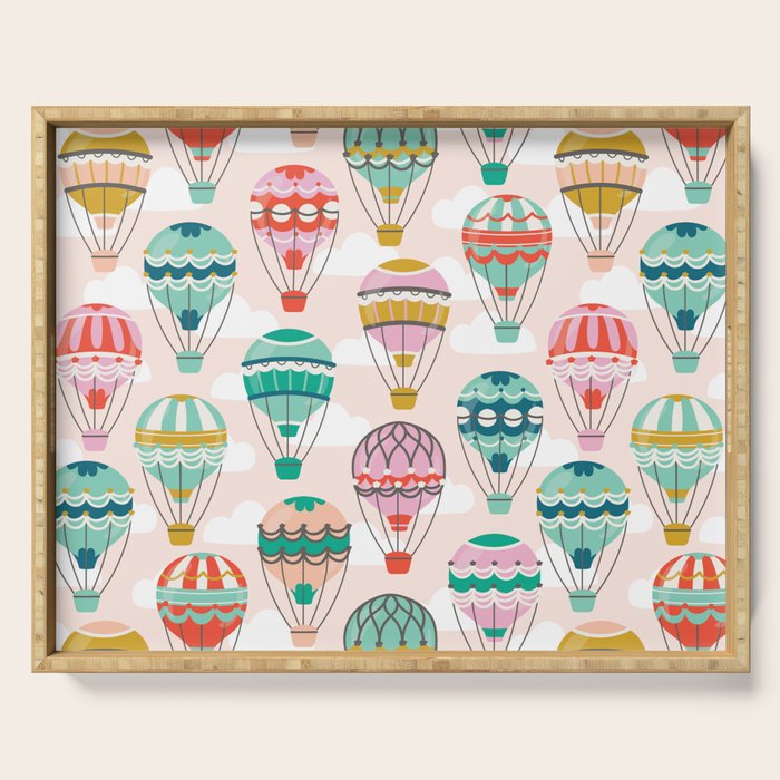 Hot Air Balloons Serving Tray Gallery Image 1
