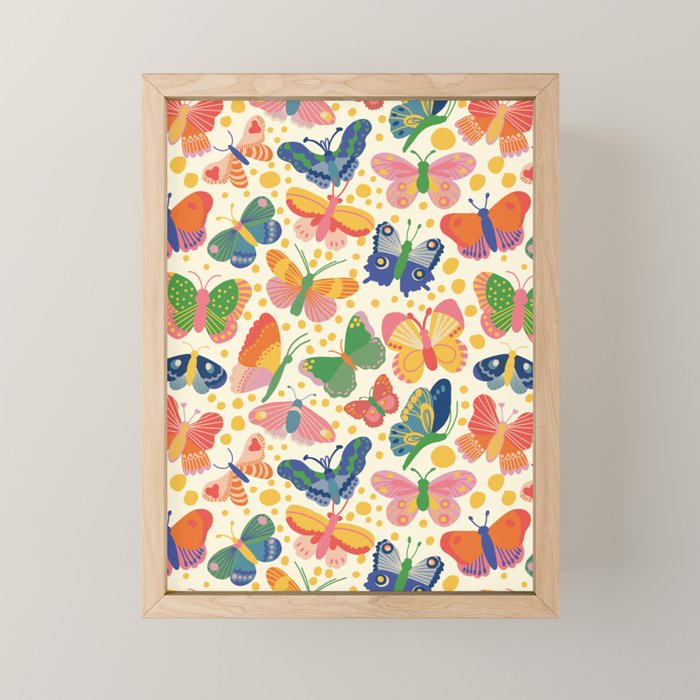 Butterfly world Mini Art Print Gallery Image 1