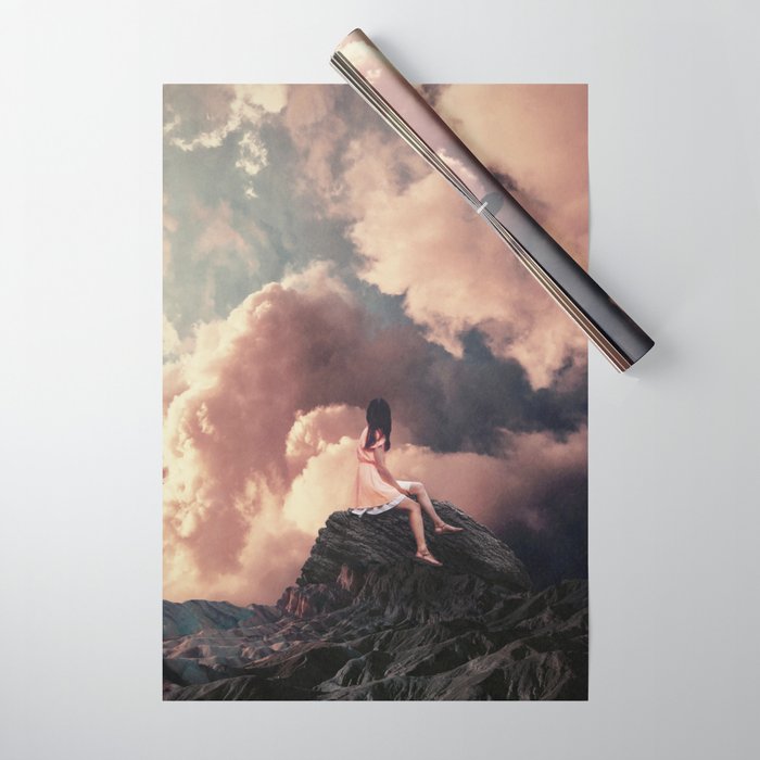 You came from the Clouds Wrapping Paper Gallery Image 1