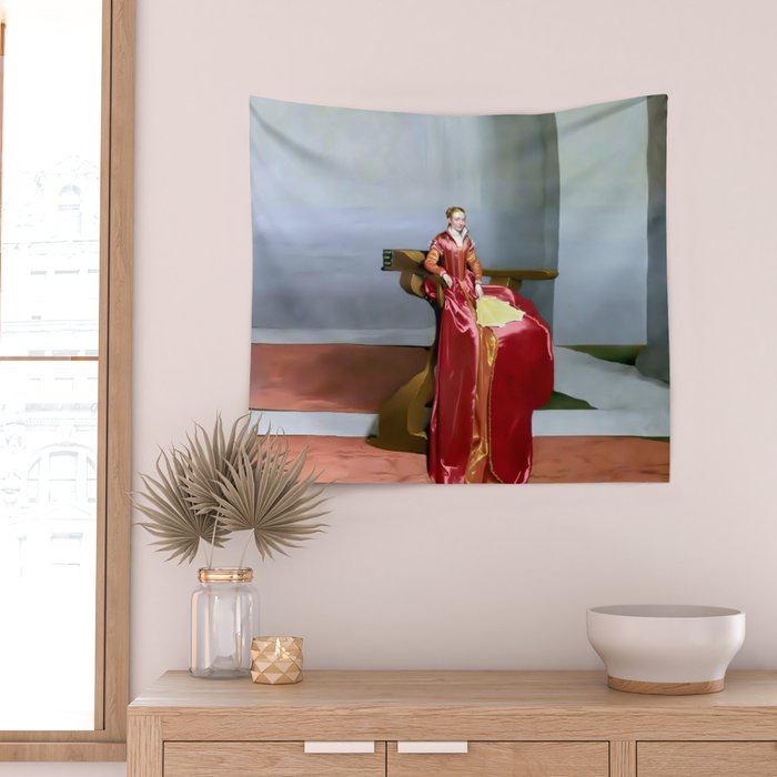 Isolated 8 Wall Tapestry Gallery Image 2