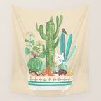 Desert planter Wall Tapestry Gallery Image 4