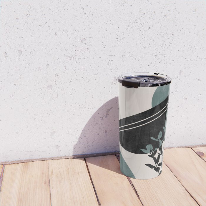Eucalyptus Boho Botanical Travel Mug Gallery Image 4