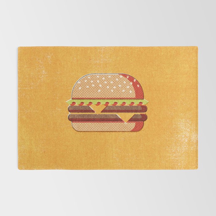 FAST FOOD / Burger Rug Gallery Image 2