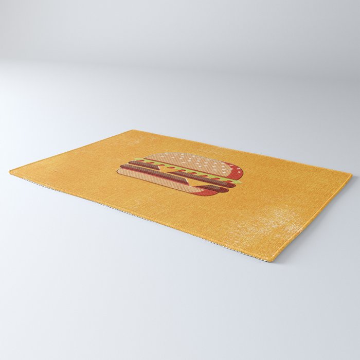 FAST FOOD / Burger Rug Gallery Image 3