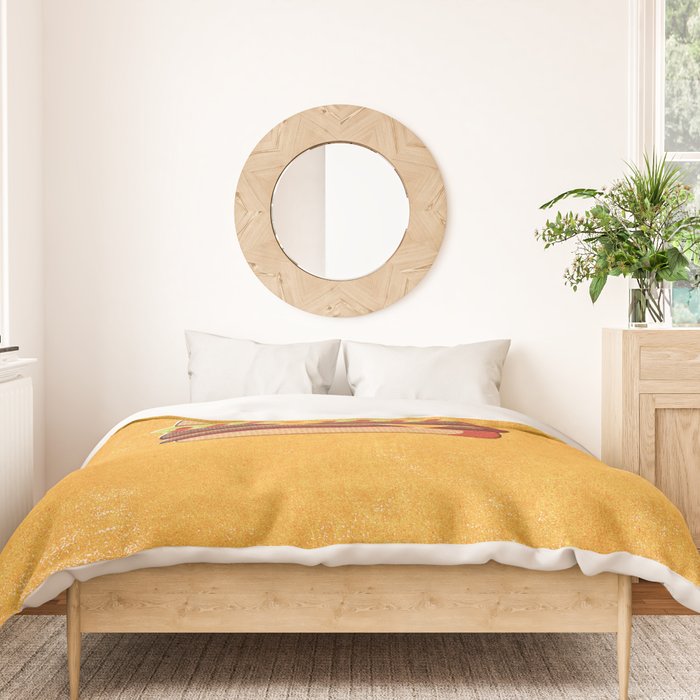FAST FOOD / Burger Duvet Cover Gallery Image 3