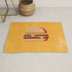 FAST FOOD / Burger Rug Gallery Image 1