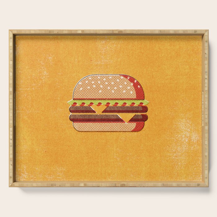 FAST FOOD / Burger Serving Tray Gallery Image 1