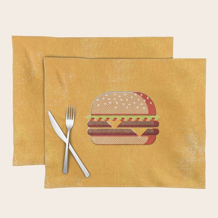 FAST FOOD / Burger Placemat Gallery Image 1